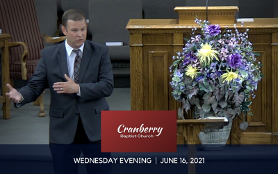 Wednesday Evening, June 16, 2021