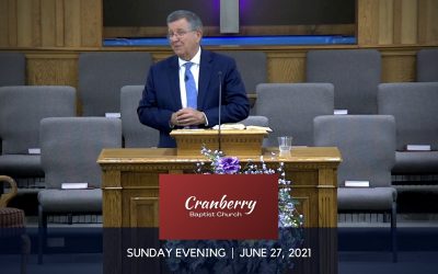 Sunday Evening, June 27, 2021