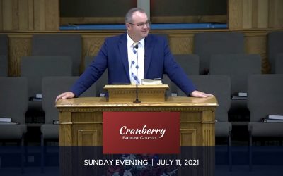 Sunday Evening, July 11, 2021