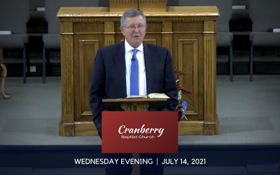 Wednesday Evening, July 14, 2021