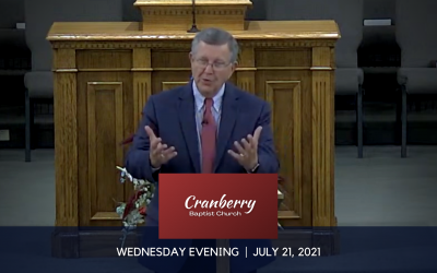 Wednesday Evening, July 21, 2021