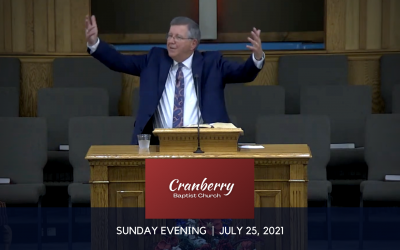 Sunday Evening, July 25, 2021