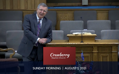 Sunday Morning, August 1, 2021