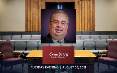 Tuesday Evening, August 3, 2021