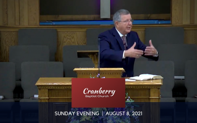 Sunday Evening, August 8, 2021