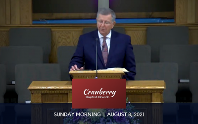 Sunday Morning, August 8, 2021