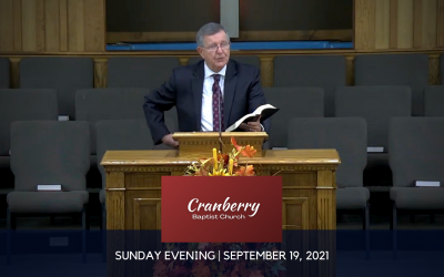 Sunday Evening, September 19, 2021