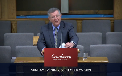 Sunday Evening, September 26, 2021