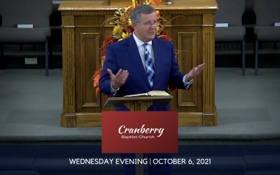 Wednesday Evening, October 6, 2021