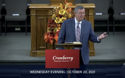 Wednesday Evening, October 20, 2021