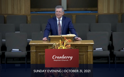 Sunday Evening, October 31, 2021