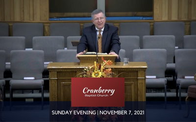 Sunday Evening, November 7, 2021