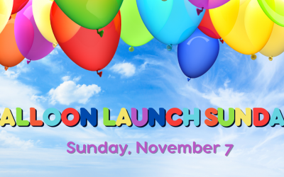 Balloon Launch Sunday