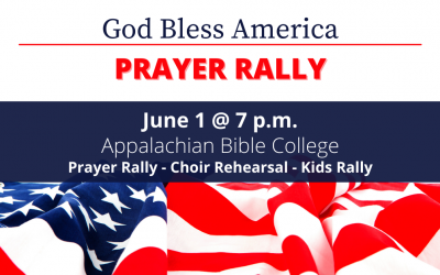 Prayer Rally June 1st